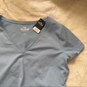 blue baby tee